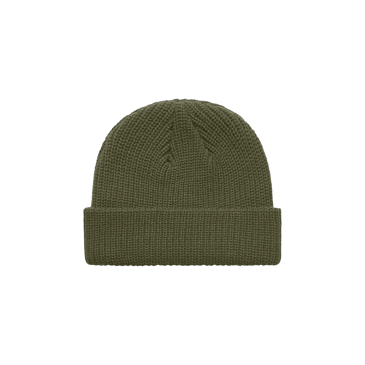 AS Colour Cable Beanie in Army — custom branded by Motive