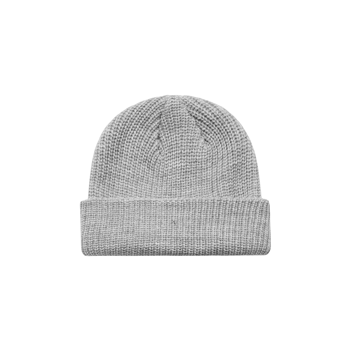 AS Colour Cable Beanie in Athletic Heather — custom branded by Motive