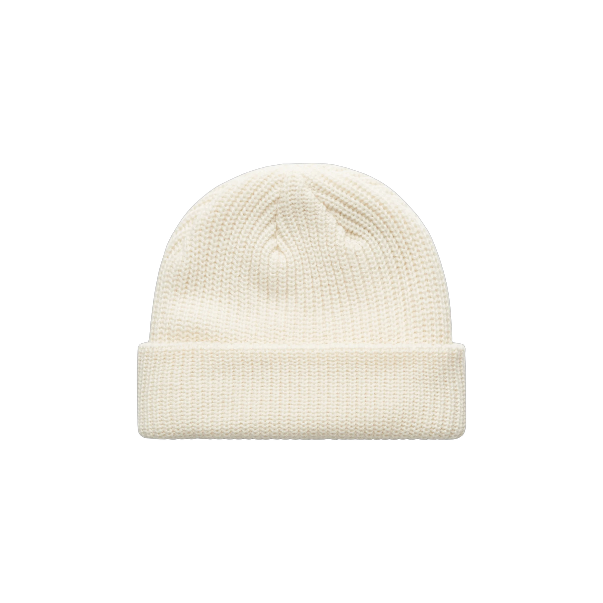 AS Colour Cable Beanie in Ecru — custom branded by Motive