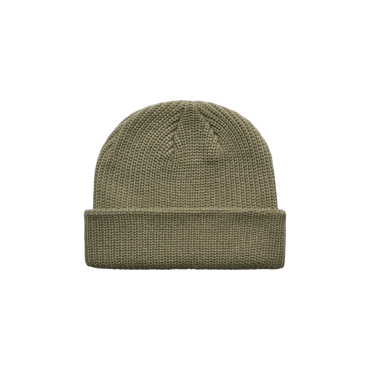 AS Colour Cable Beanie in Eucalyptus — custom branded by Motive