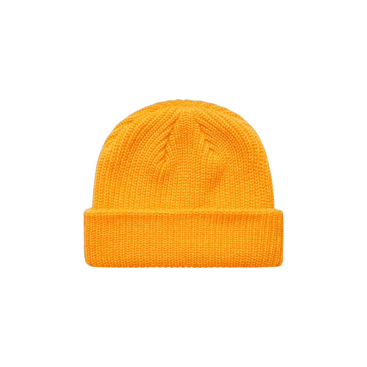 AS Colour Cable Beanie in Gold — custom branded by Motive