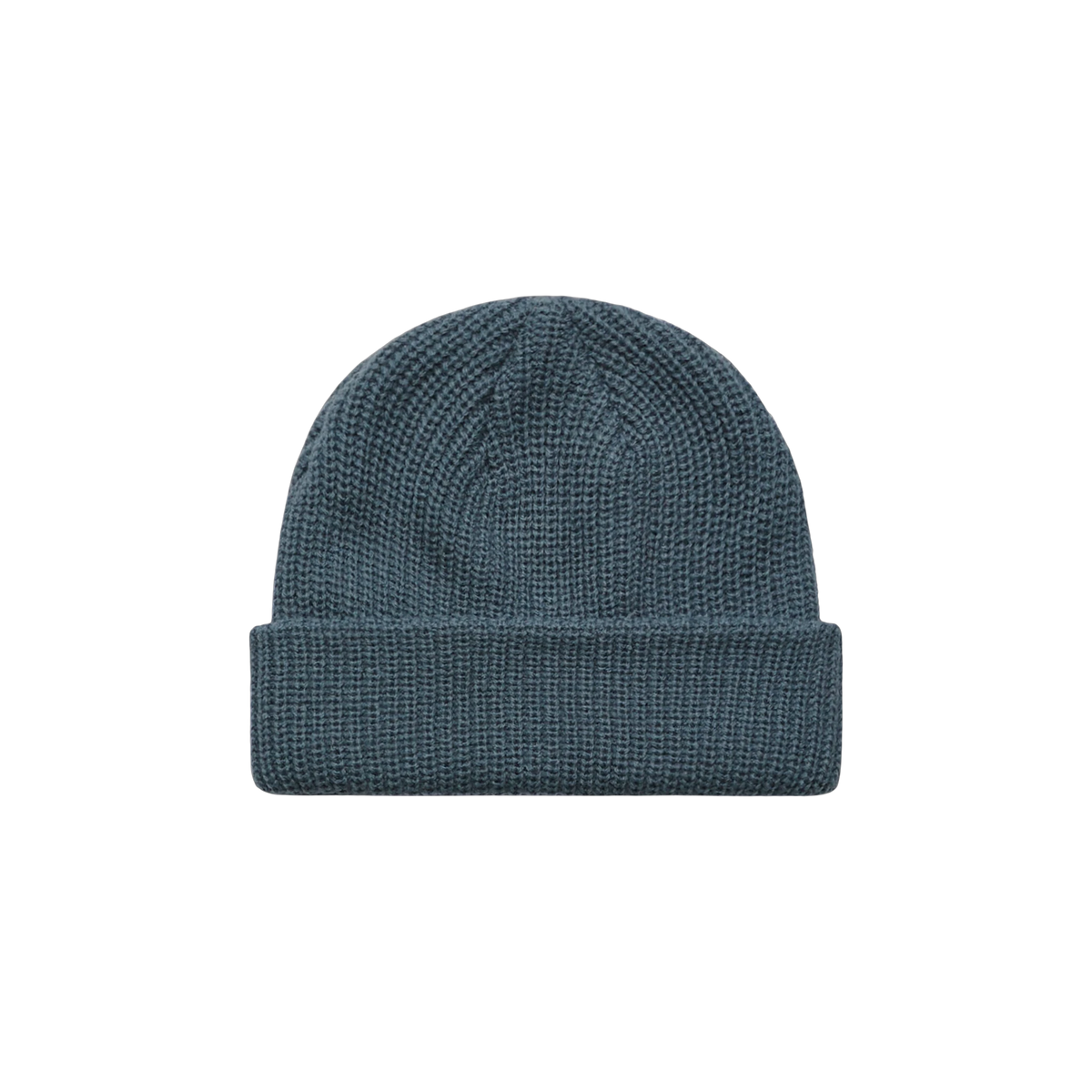 AS Colour Cable Beanie in Petrol Blue — custom branded by Motive
