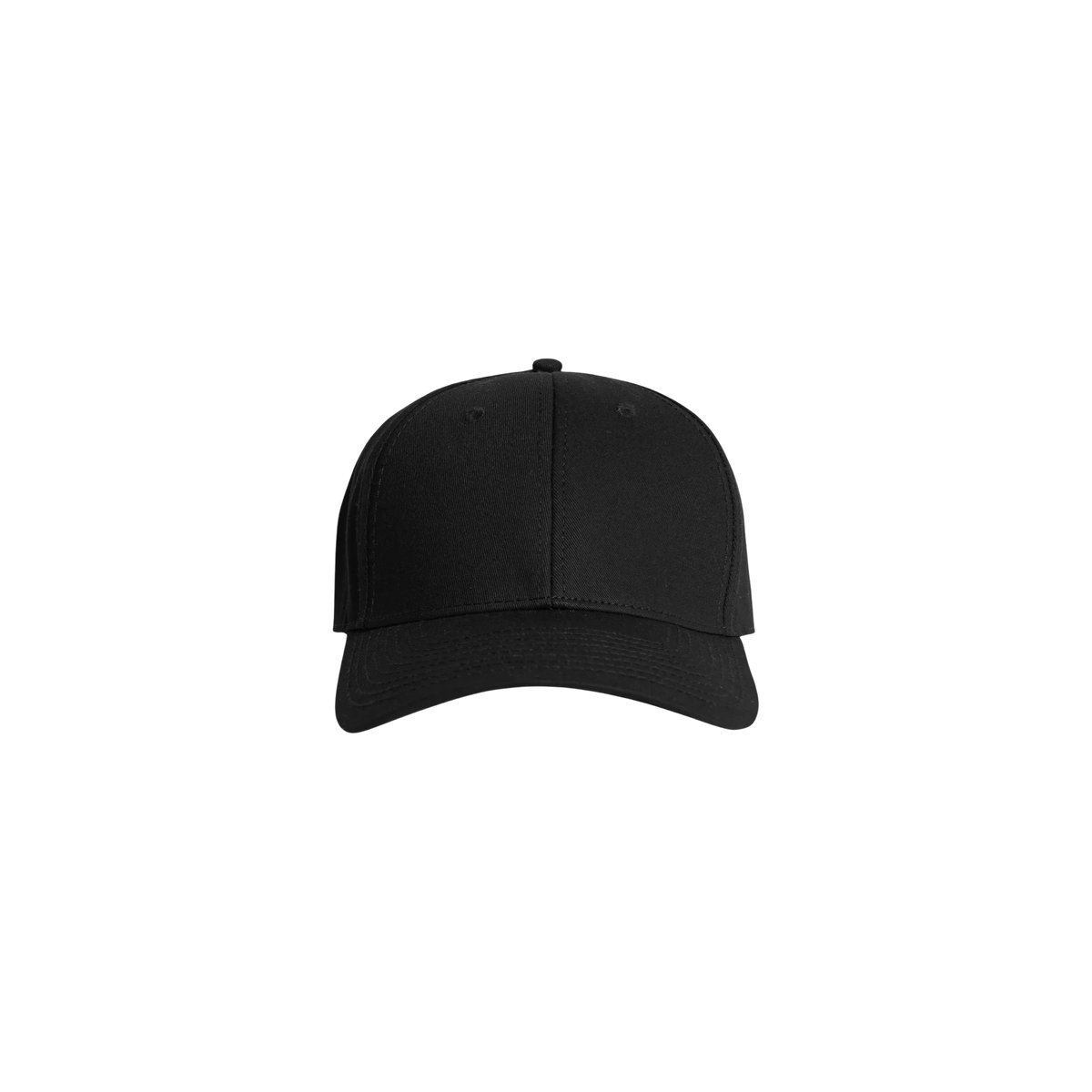 AS Colour Icon Cap in Black — custom branded by Motive