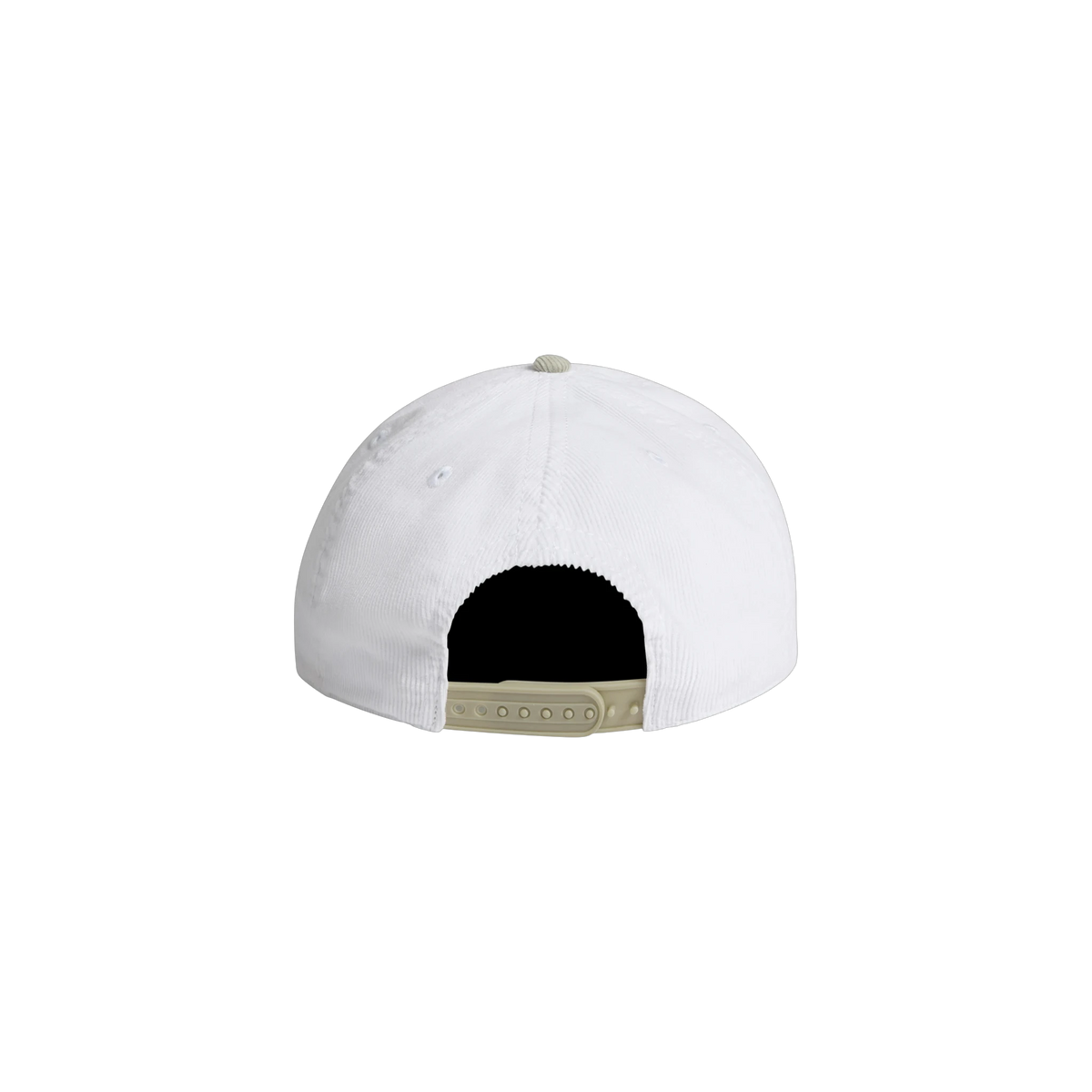 AS Colour Class Cord Two-Tone Cap in White/Eucalyptus