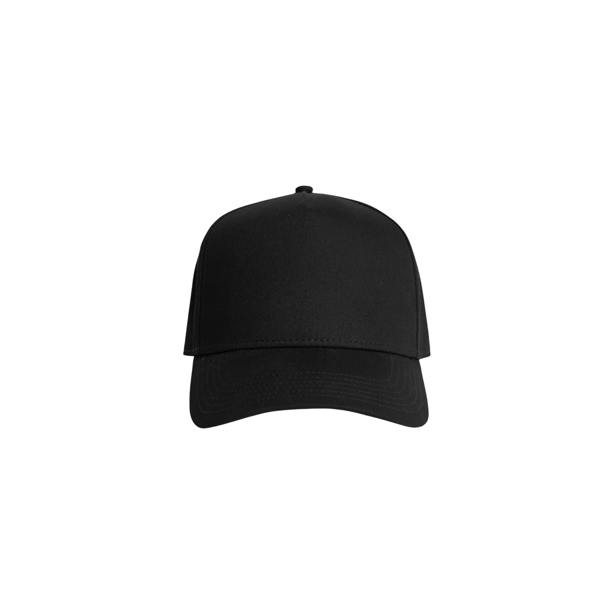 AS Colour Frame Cap in Black — custom branded by Motive