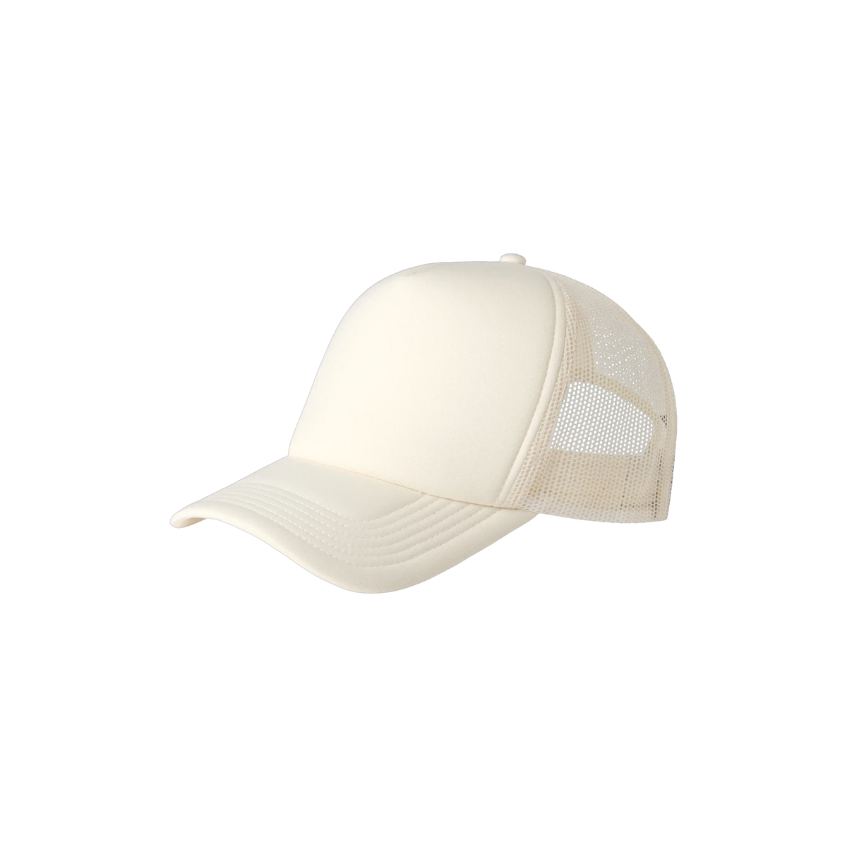 AS Colour Frame Foam Trucker Cap in Ecru