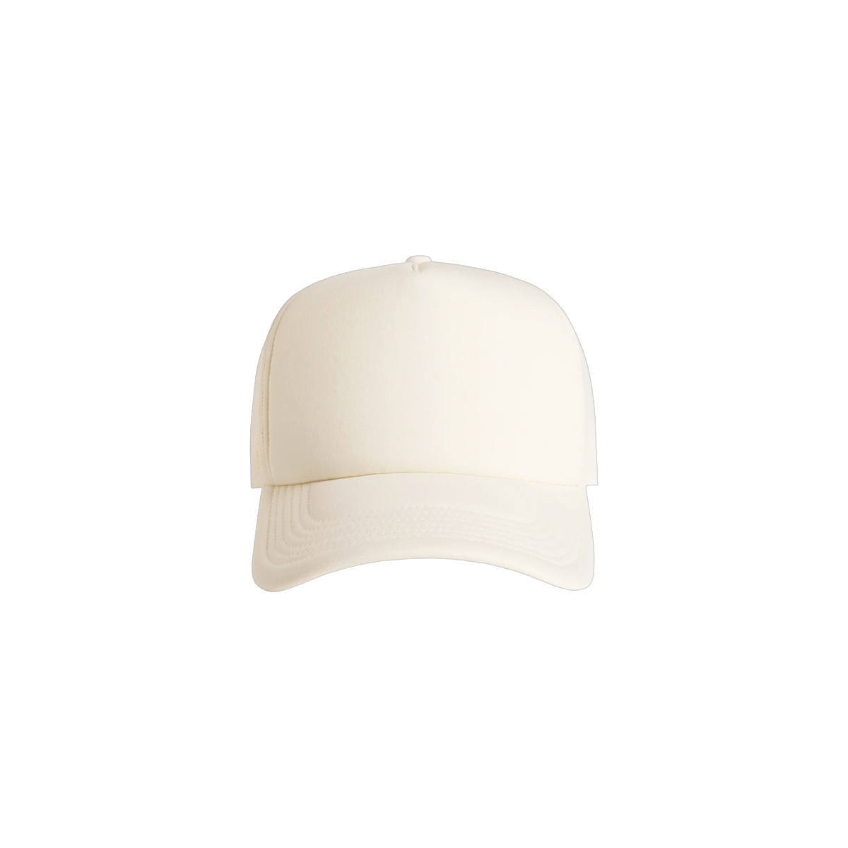 AS Colour Frame Foam Trucker Cap in Ecru