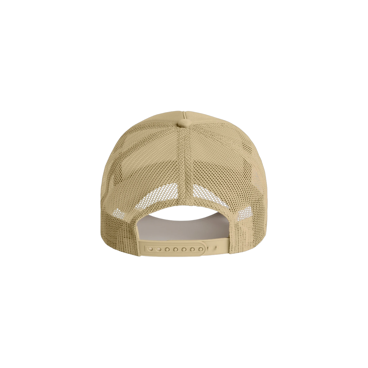 AS Colour Frame Foam Trucker Cap in Khaki — custom branded by Motive