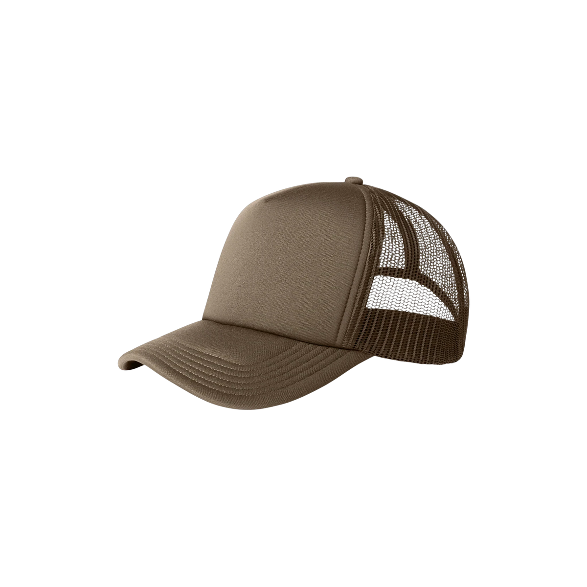 AS Colour Frame Foam Trucker Cap in Walnut