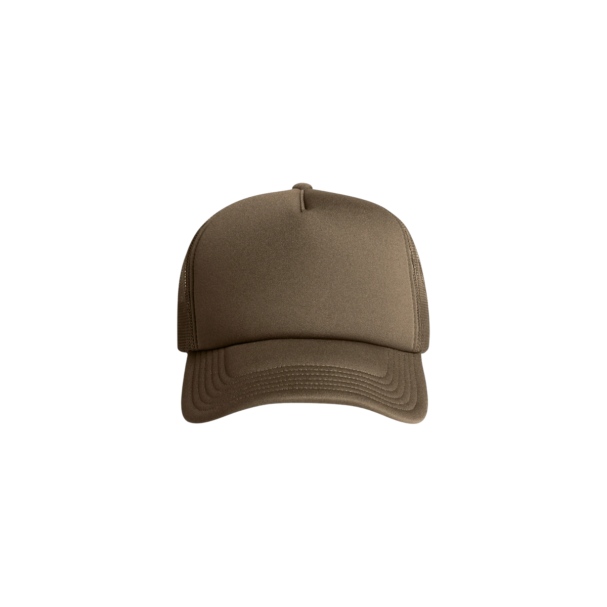 AS Colour Frame Foam Trucker Cap in Walnut
