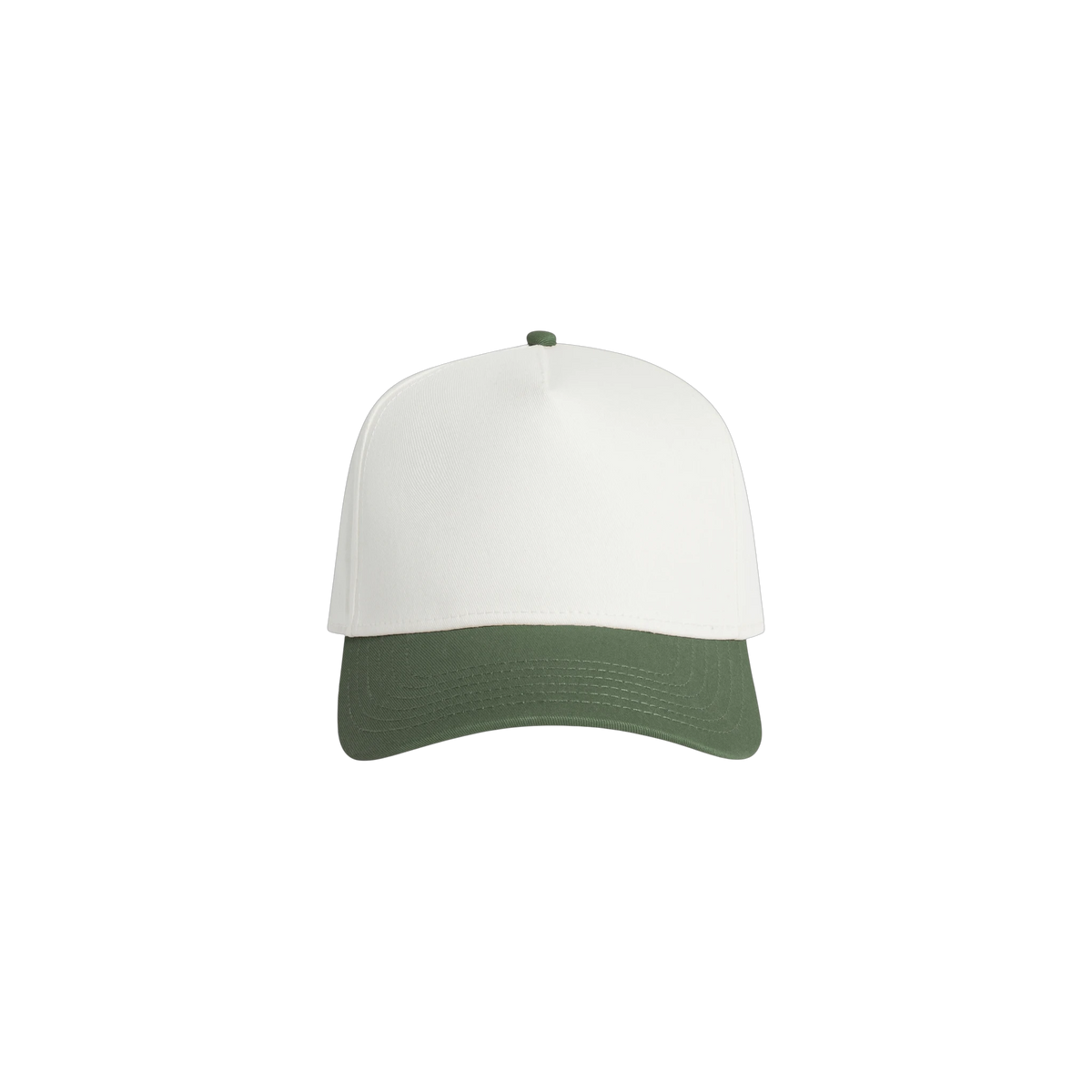 AS Colour Frame Two-Tone Cap in Natural/Cypress