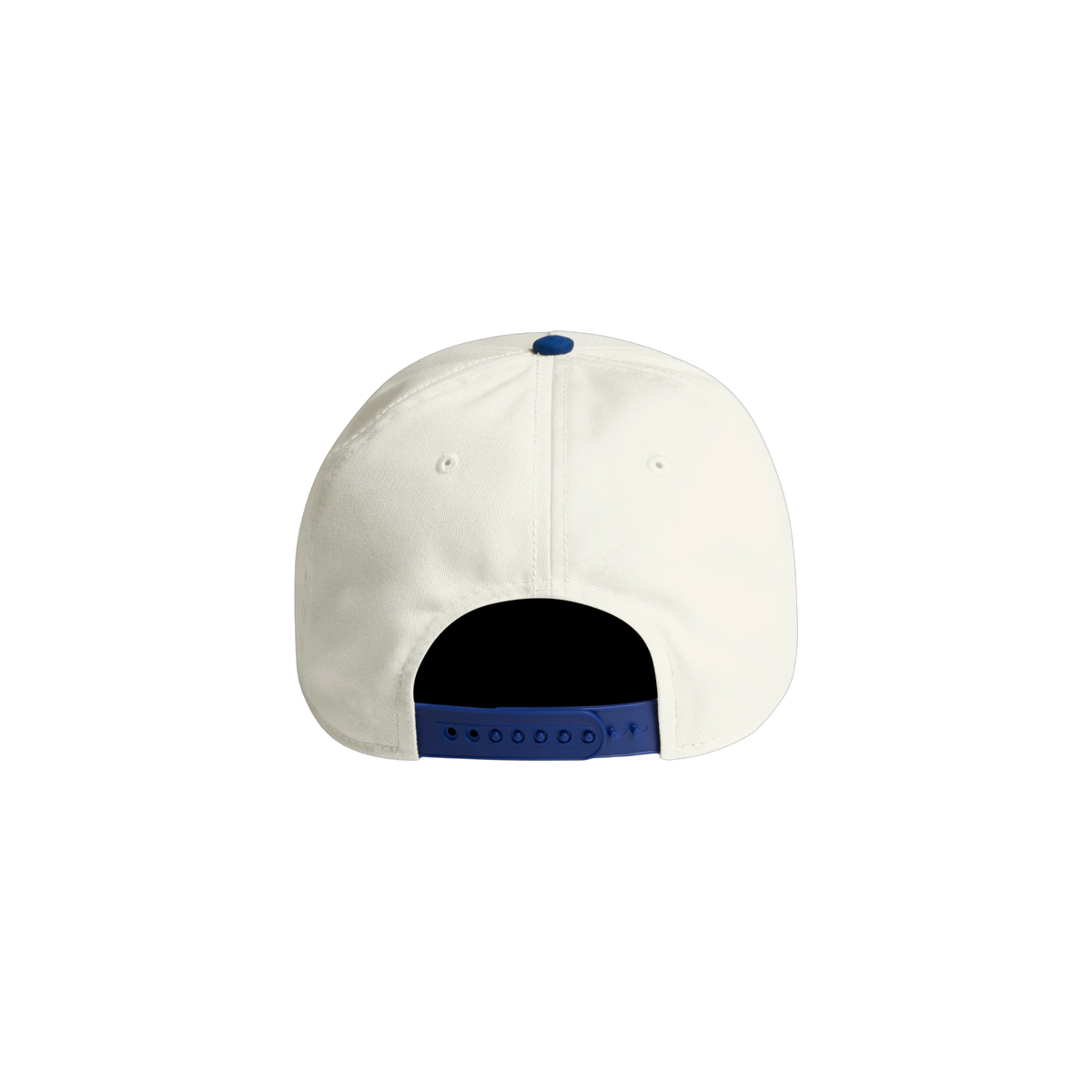 AS Colour Frame Two-Tone Cap in Natural/Liberty — custom branded by Motive