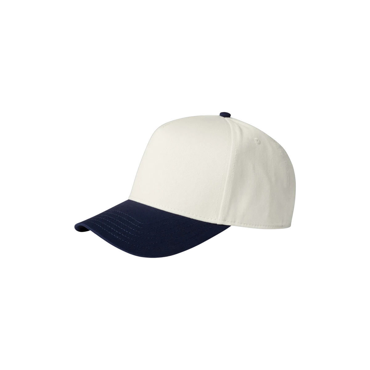AS Colour Frame Two-Tone Cap in Natural/Midnight — custom branded by Motive