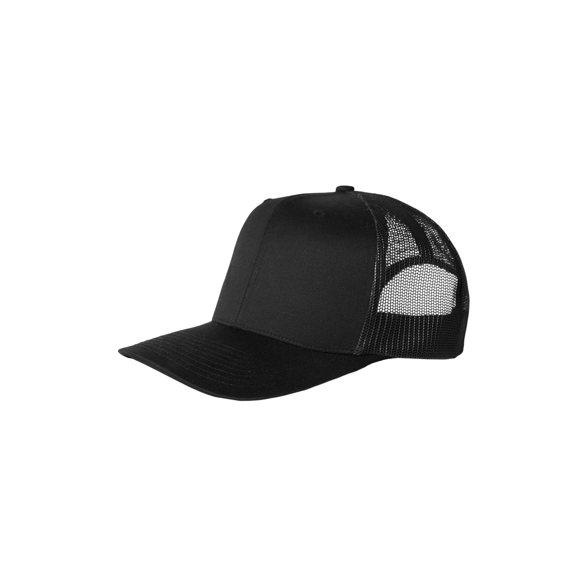 AS Colour Mesh Trucker Cap in Black — custom branded by Motive