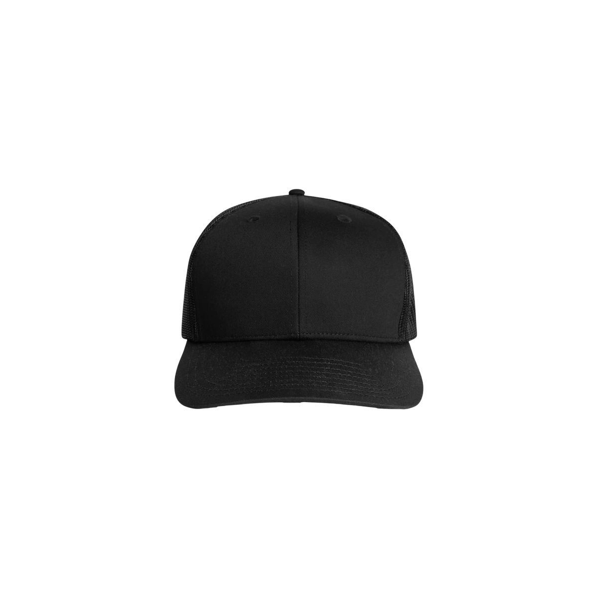 AS Colour Mesh Trucker Cap in Black — custom branded by Motive