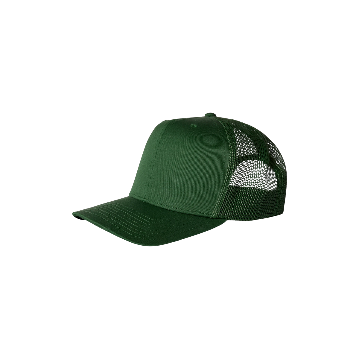 AS Colour Mesh Trucker Cap in Forest Green — custom branded by Motive