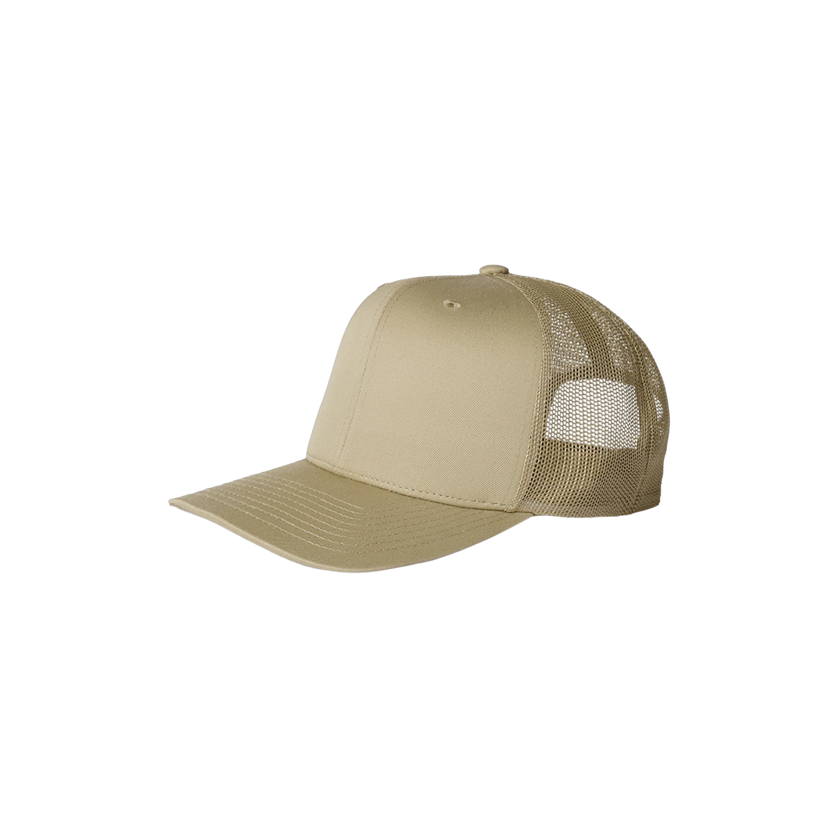 AS Colour Mesh Trucker Cap in Khaki — custom branded by Motive