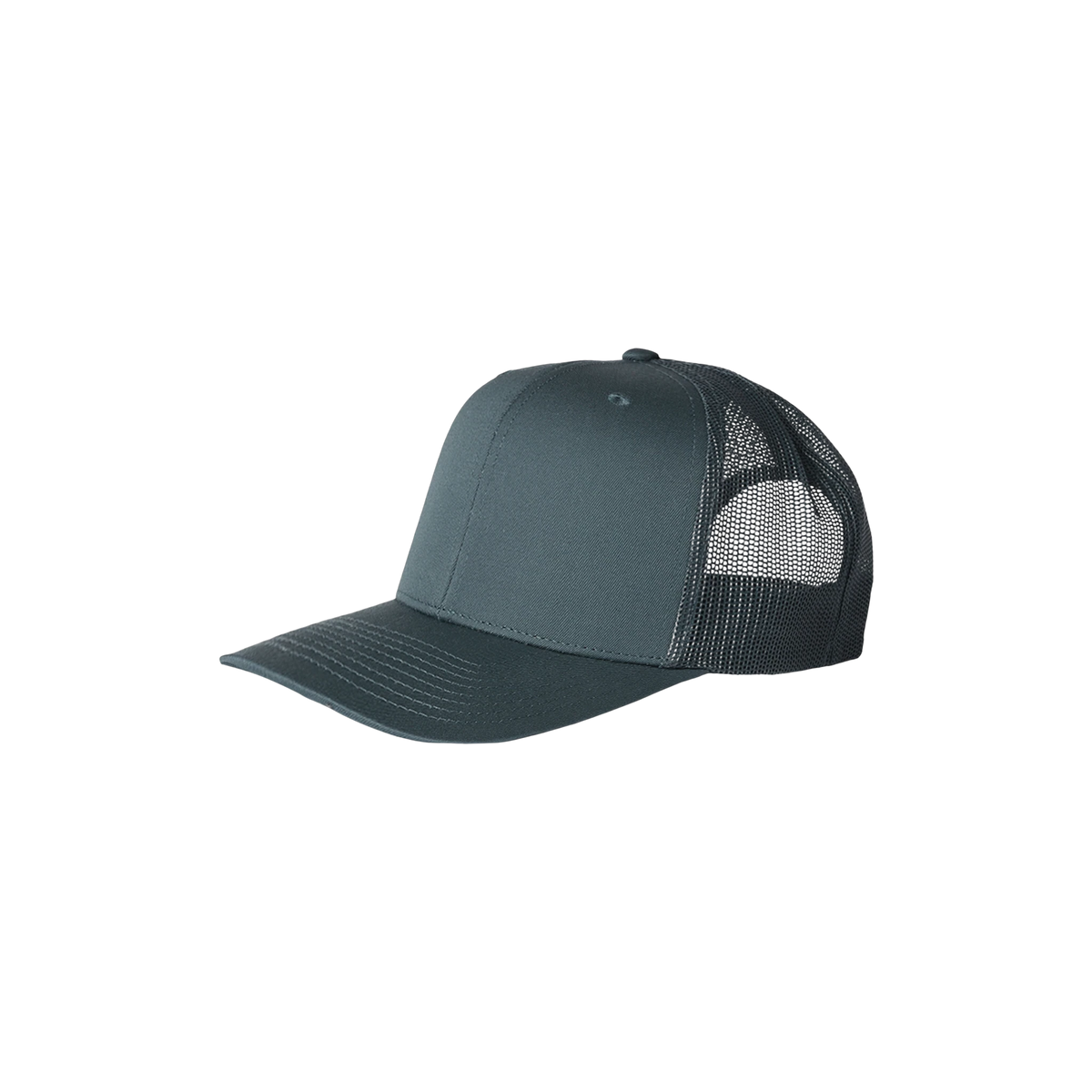 AS Colour Mesh Trucker Cap in Petrol Blue — custom branded by Motive