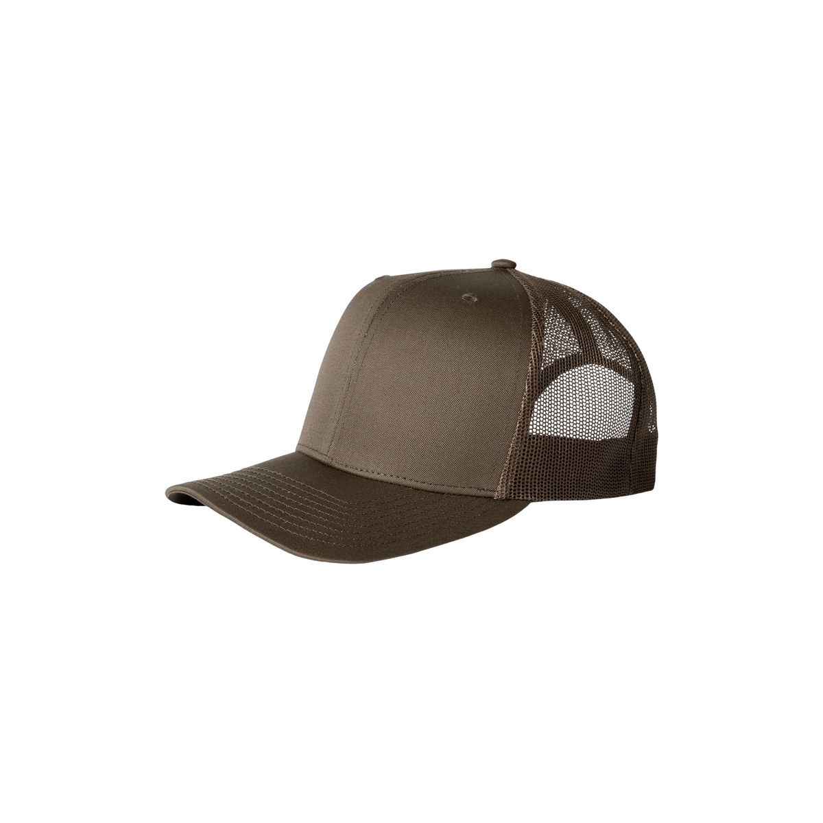 AS Colour Mesh Trucker Cap in Walnut — custom branded by Motive