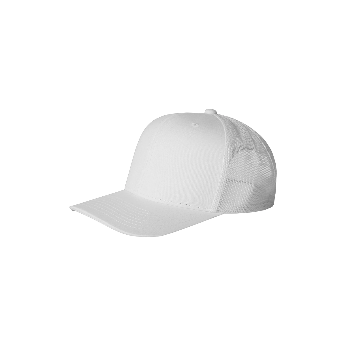 AS Colour Mesh Trucker Cap in White — custom branded by Motive