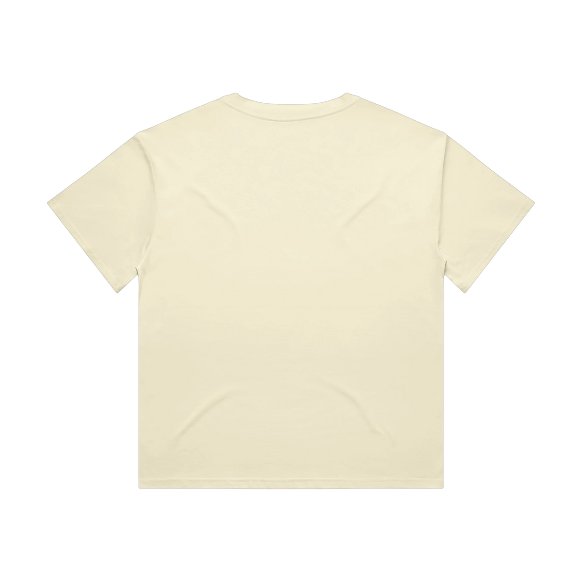 AS Colour Martina Tee in Butter — custom branded by Motive