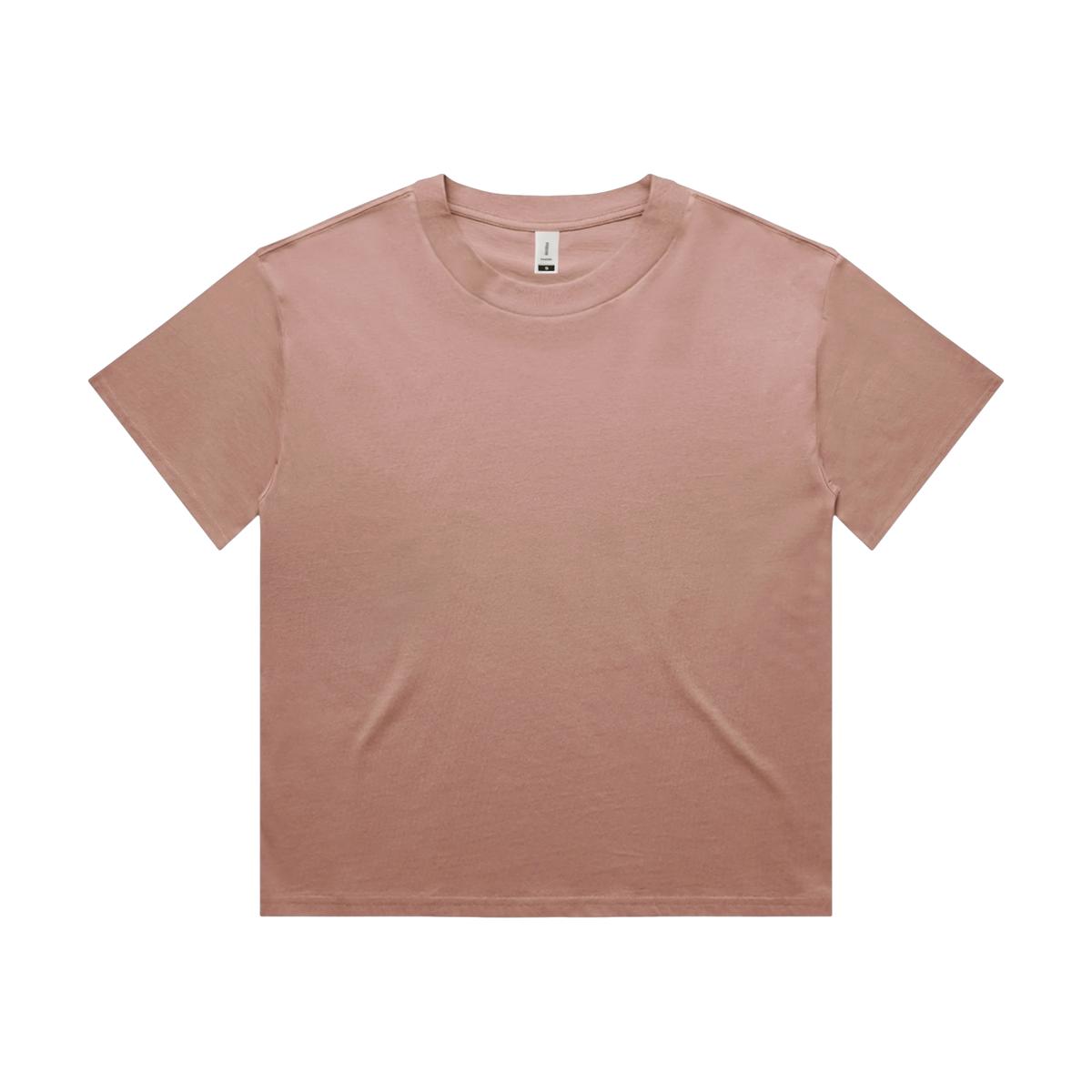 AS Colour Martina Tee in Hazy Pink — custom branded by Motive