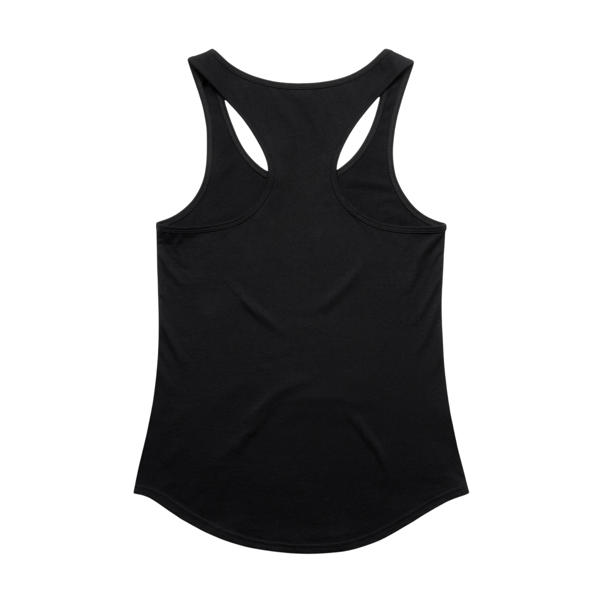 AS Colour Mali Racerback in Black — custom branded by Motive