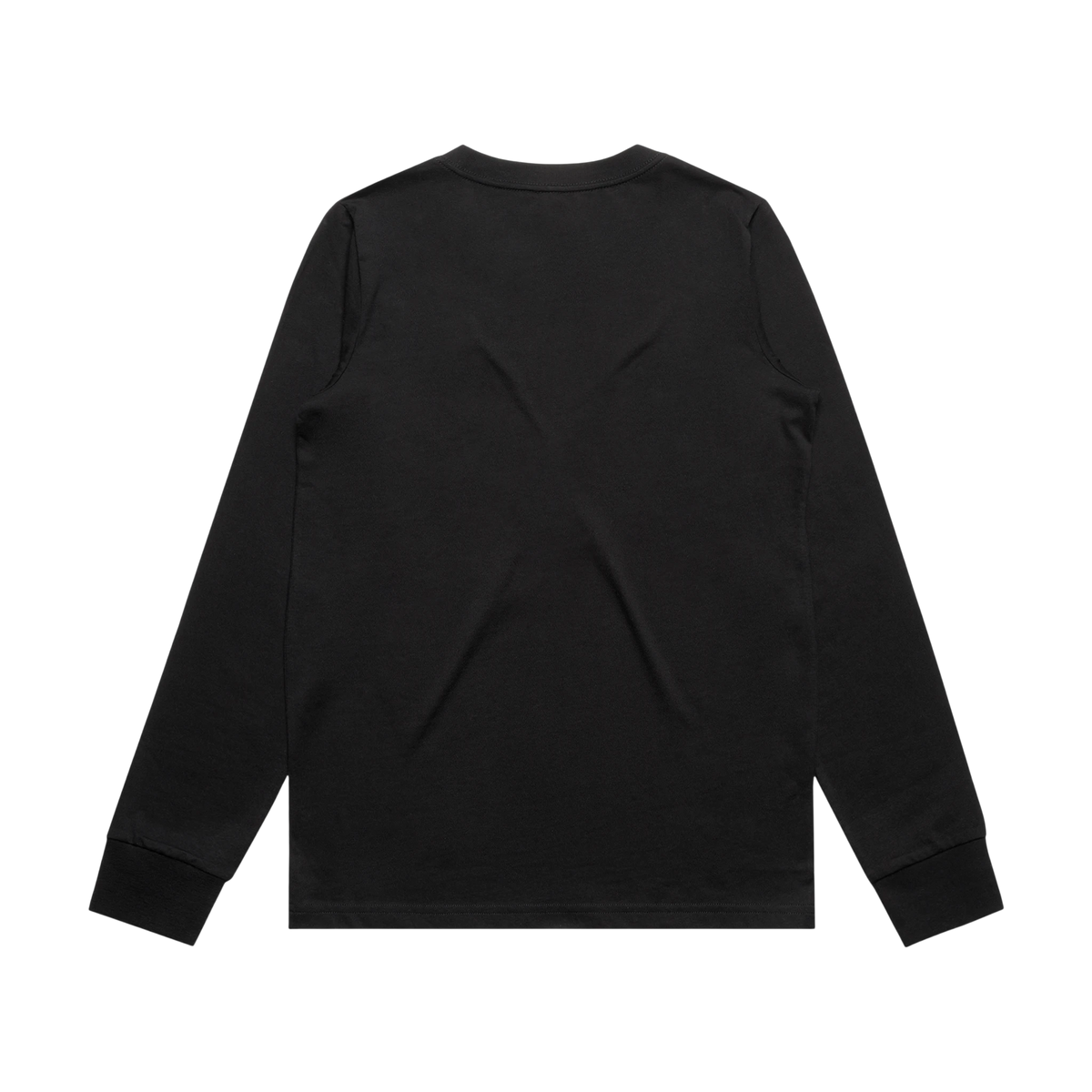AS Colour Maple L/S Tee in Black — custom branded by Motive