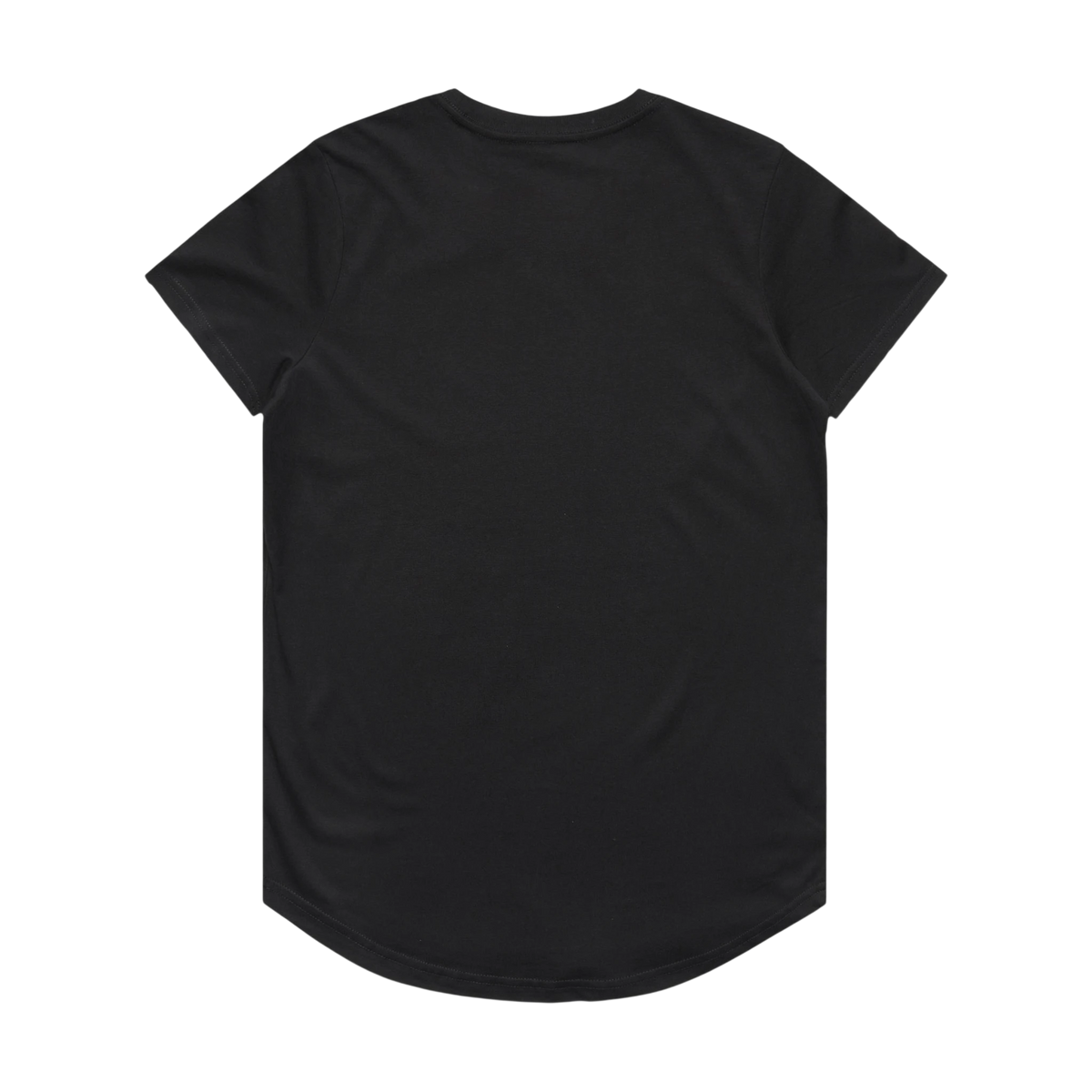 AS Colour Maple Curve Tee in Black — custom branded by Motive