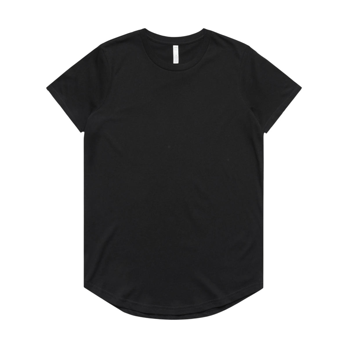 AS Colour Maple Curve Tee in Black — custom branded by Motive