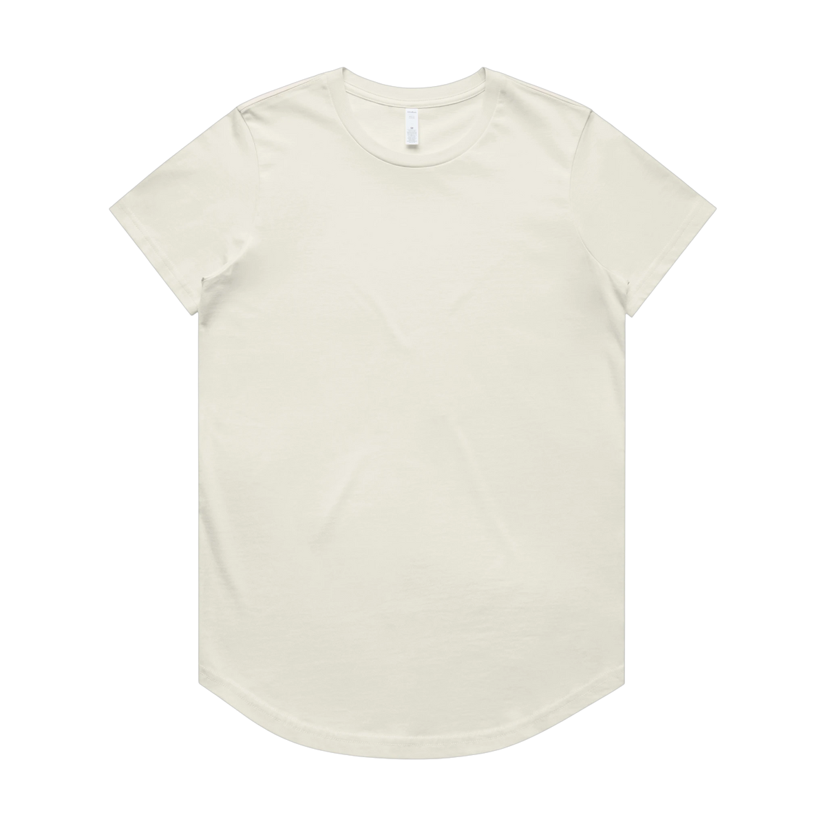 AS Colour Maple Curve Tee in Ecru — custom branded by Motive