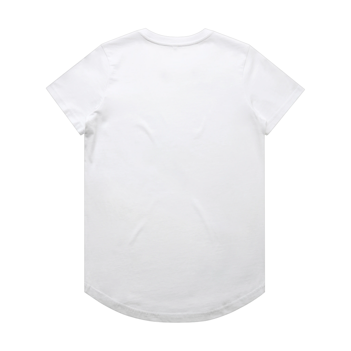 AS Colour Maple Curve Tee in White — custom branded by Motive