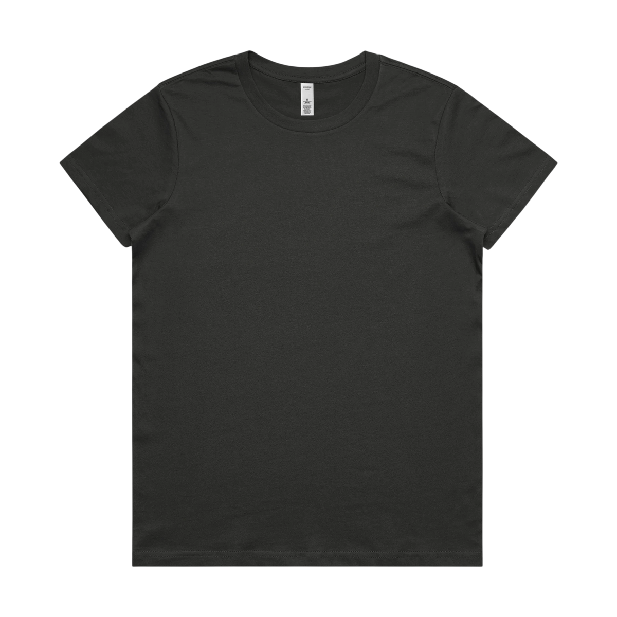 AS Colour Women's Basic Tee in Coal — custom branded by Motive