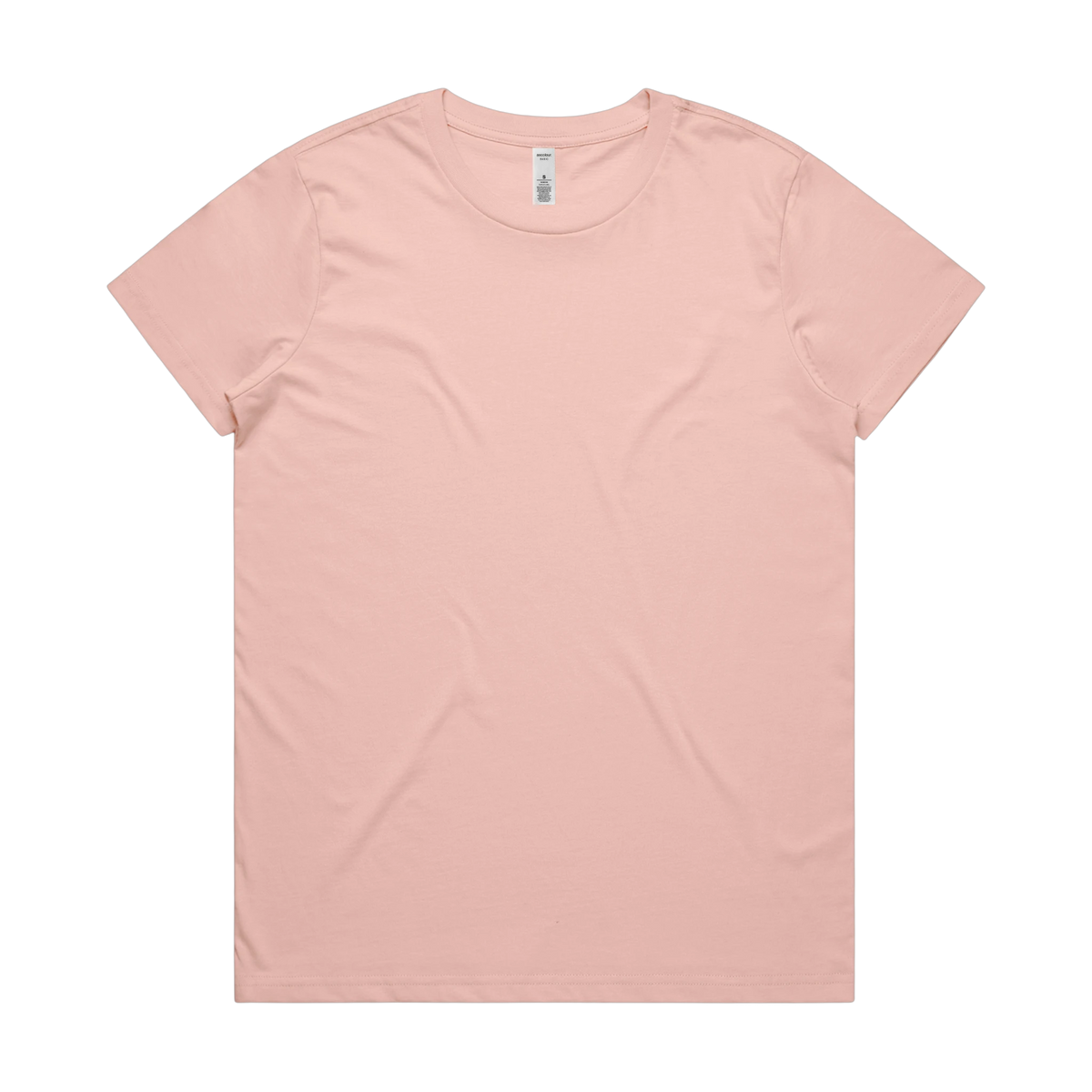AS Colour Women's Basic Tee in Pale Pink — custom branded by Motive