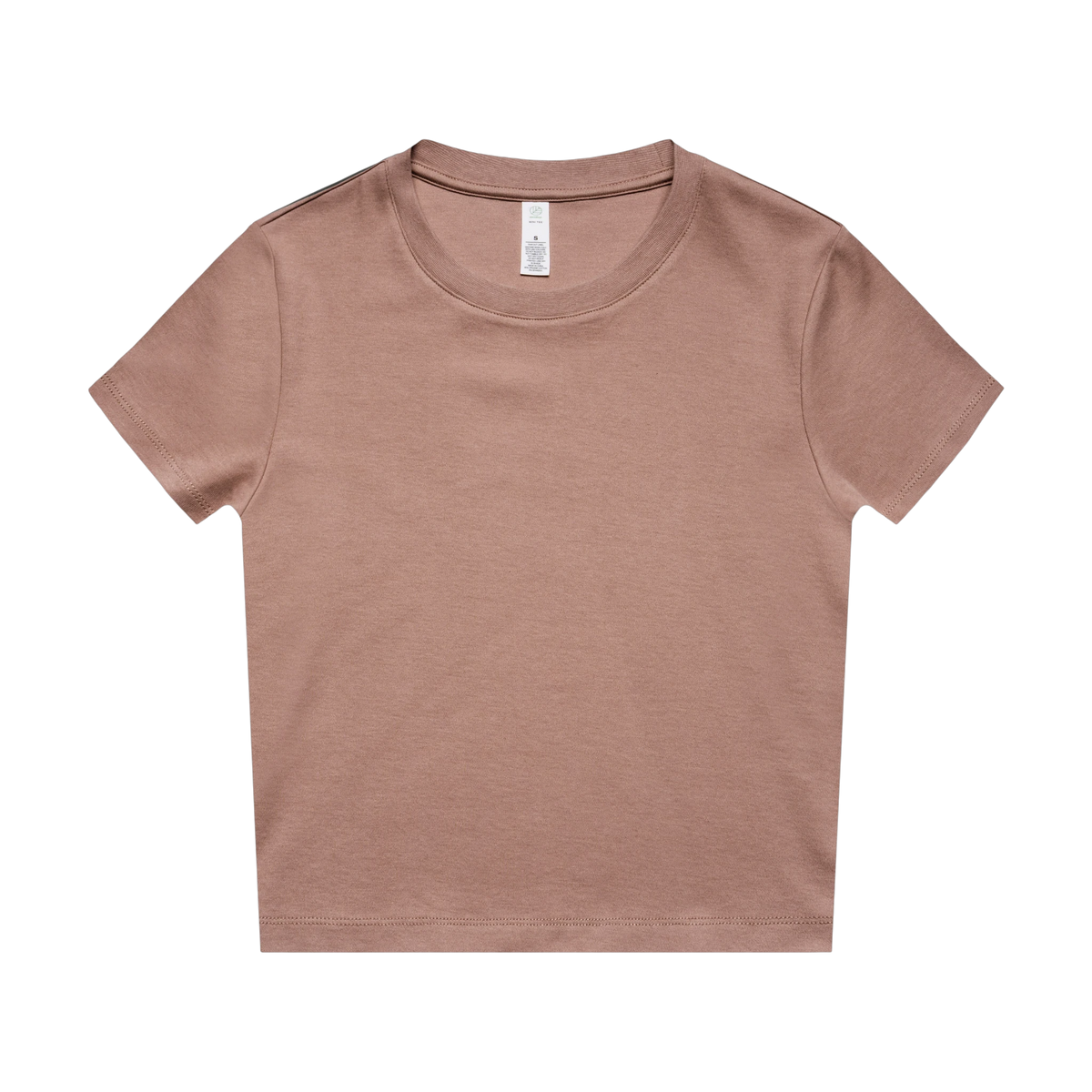 AS Colour Organic Mini Tee in Hazy Pink — custom branded by Motive