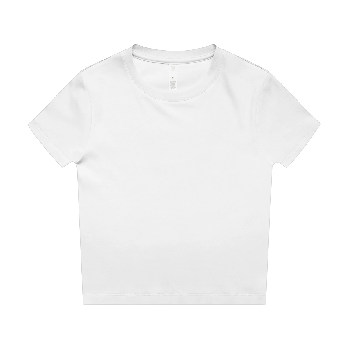 AS Colour Organic Mini Tee in White — custom branded by Motive