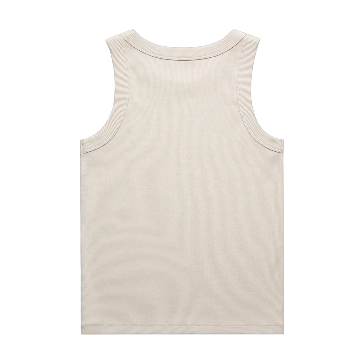AS Colour Women's Organic Rib Tank in Bone