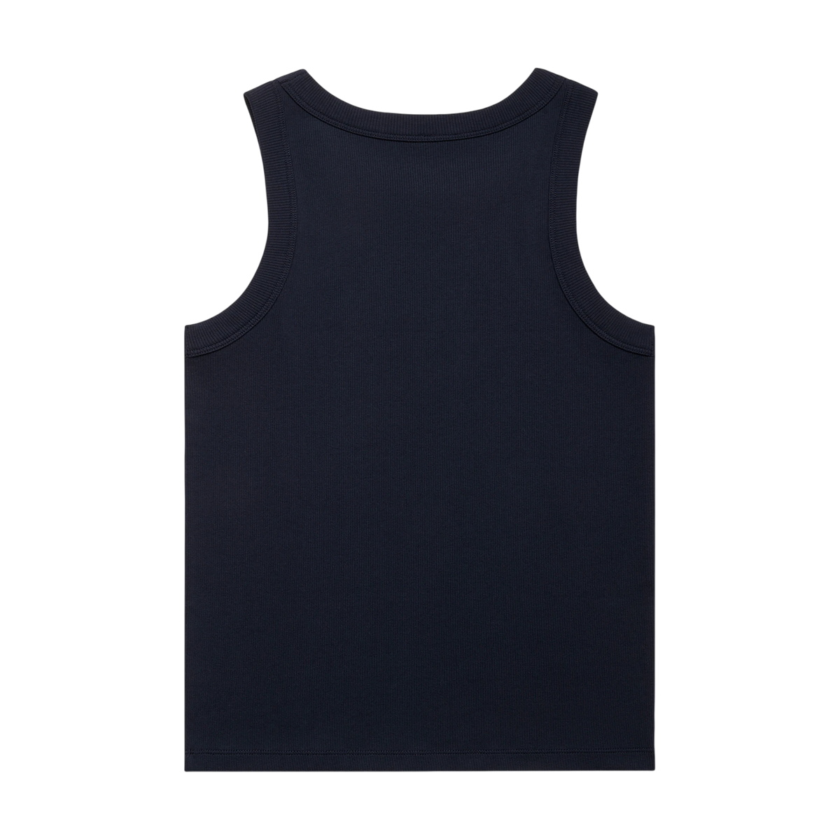 AS Colour Organic Rib Tank in Navy — custom branded by Motive