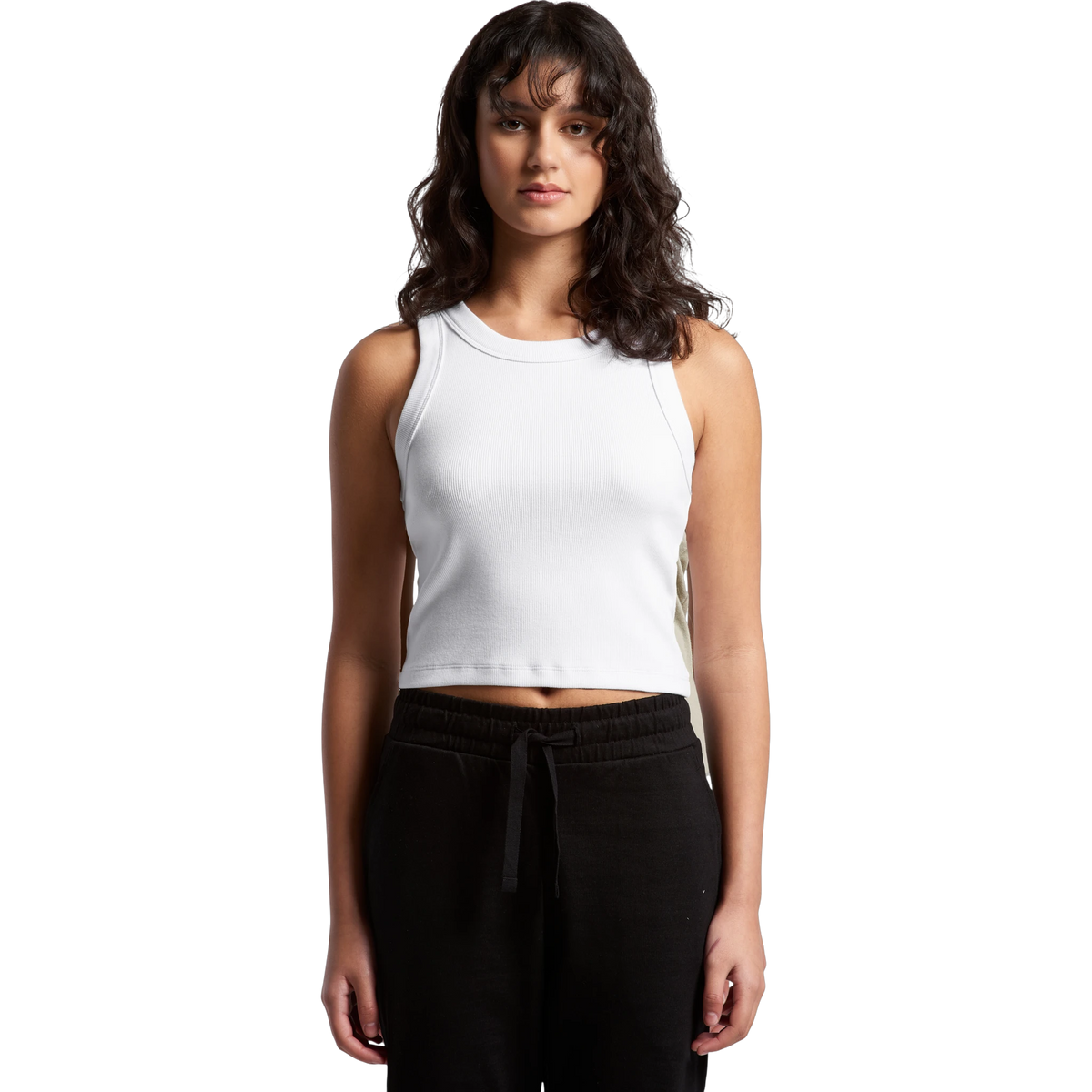 AS Colour Organic Rib Crop Tank