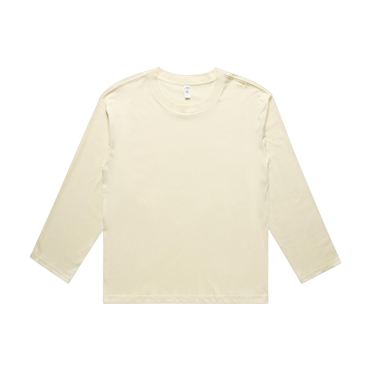 AS Colour Martina L/S Tee in Butter — custom branded by Motive