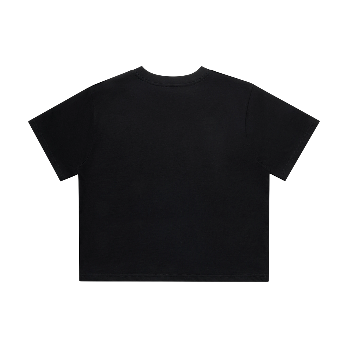 AS Colour Classic Crop Tee in Black — custom branded by Motive