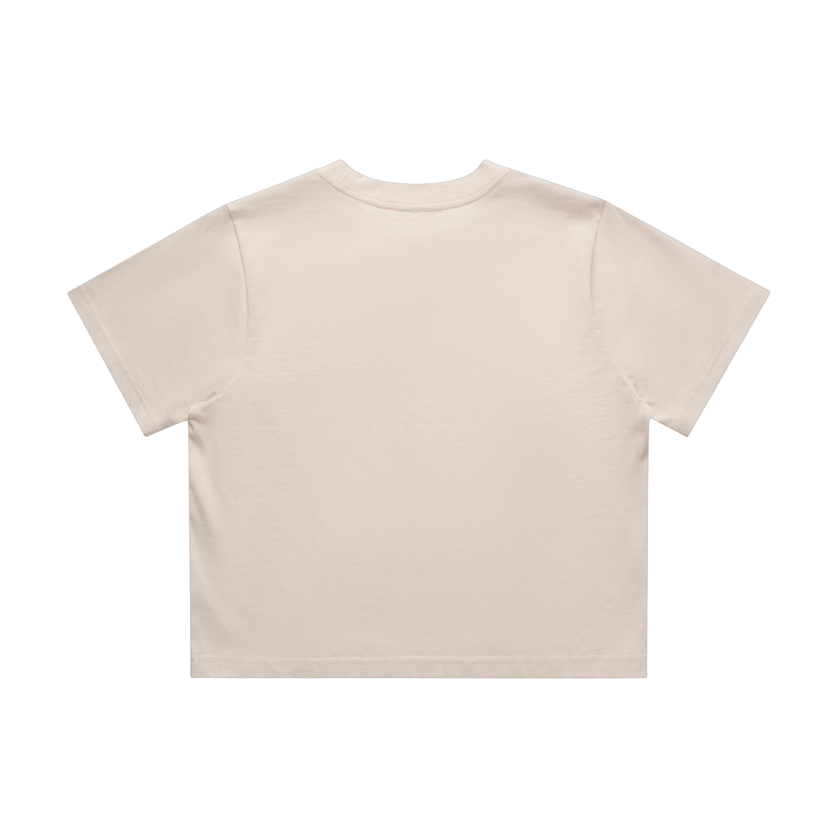 AS Colour Classic Crop Tee in Bone — custom branded by Motive