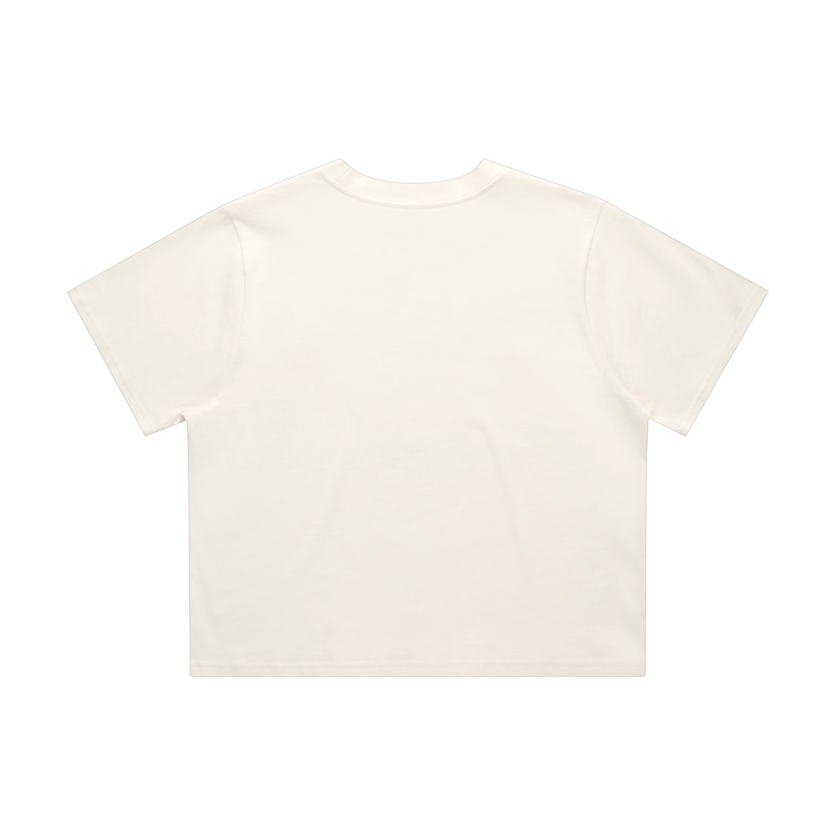 AS Colour Classic Crop Tee in Ecru — custom branded by Motive