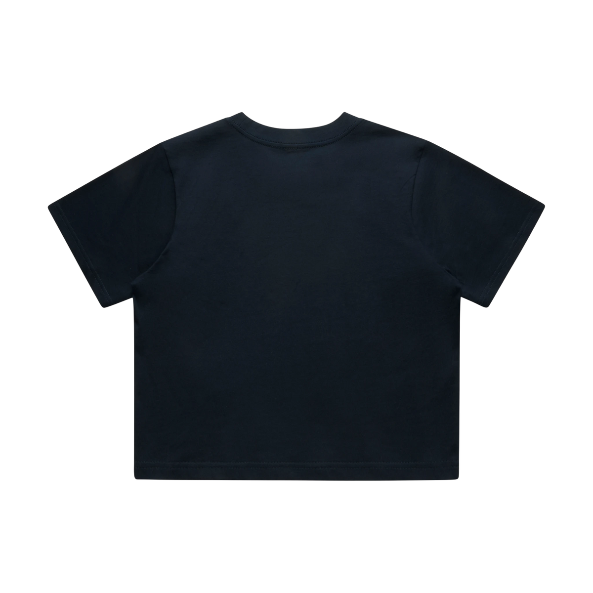 AS Colour Classic Crop Tee in Navy — custom branded by Motive