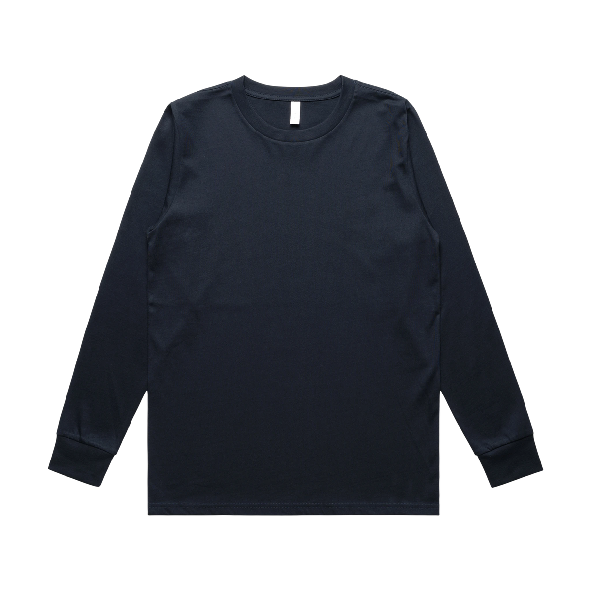 AS Colour Women's Classic L/S Tee in Navy — custom branded by Motive