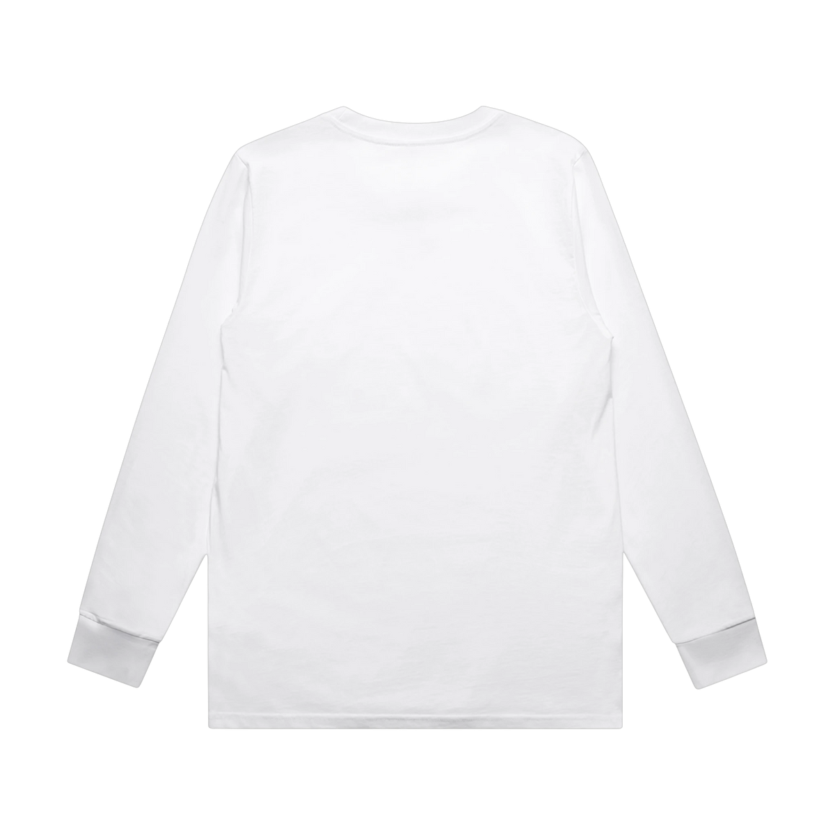 AS Colour Women's Classic L/S Tee in White — custom branded by Motive