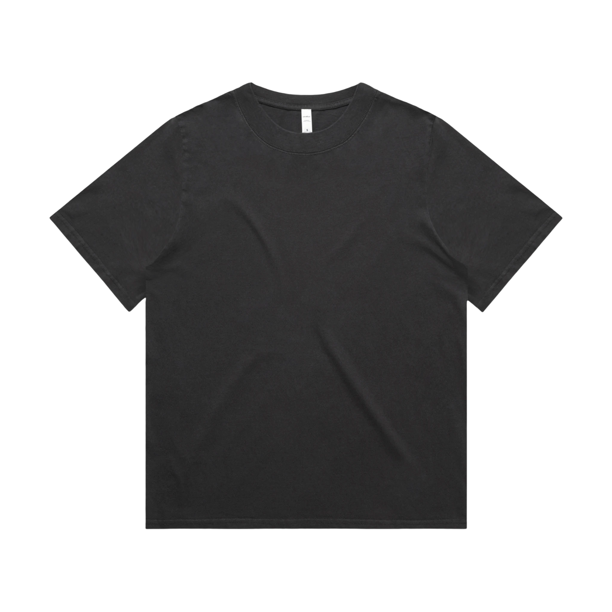AS Colour Women's Heavy Faded Tee in Faded Black — custom branded by Motive