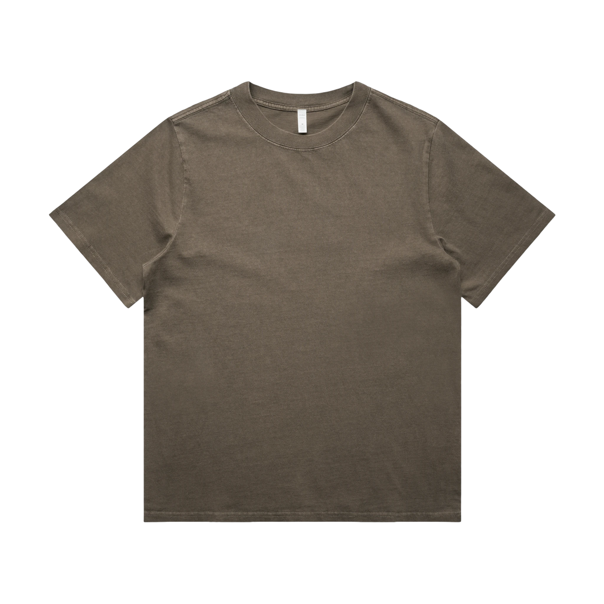AS Colour Women's Heavy Faded Tee in Faded Brown