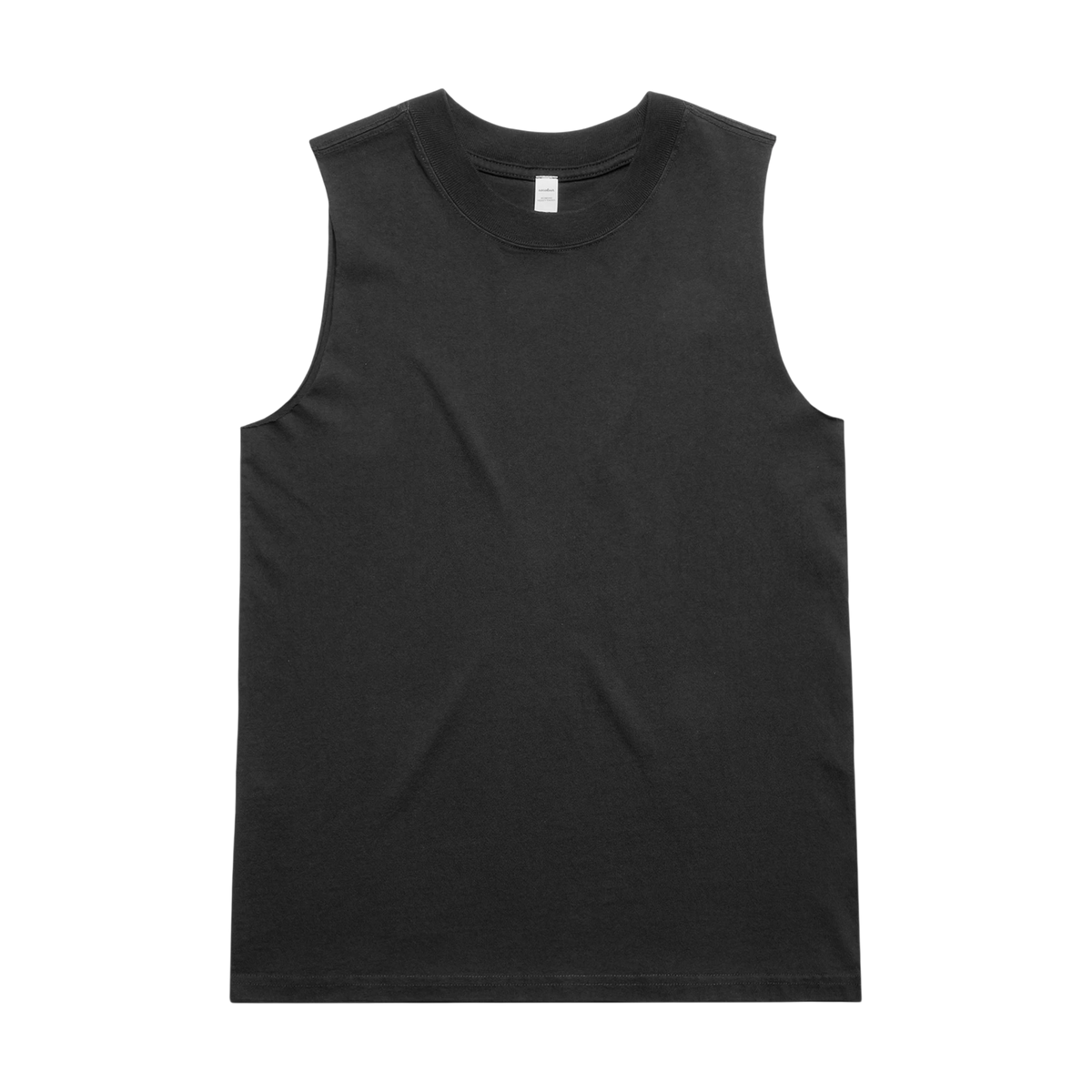 AS Colour Women's Heavy Faded Tank in Faded Black — custom branded by Motive