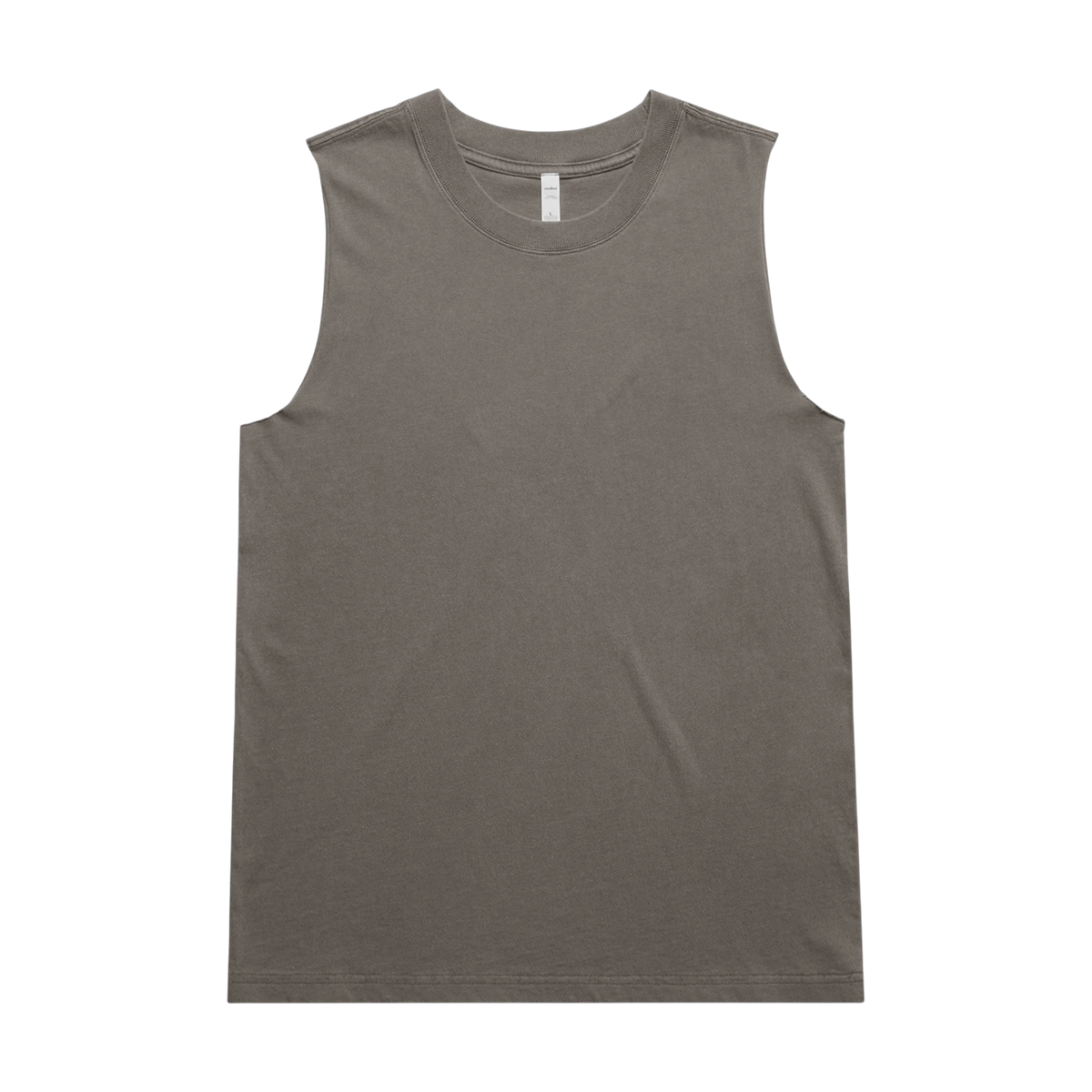 AS Colour Women's Heavy Faded Tank in Faded Grey — custom branded by Motive